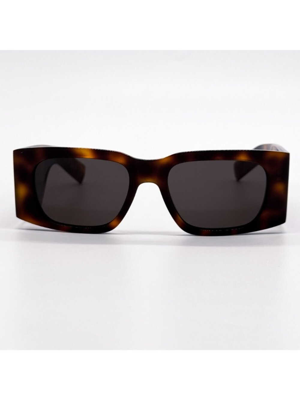 NEW SAINT LAURENT SUNGLASSES SL654 003 WOMEN SQUARE HAVANA/GRAY EYEWEAR - Picture 4 of 14